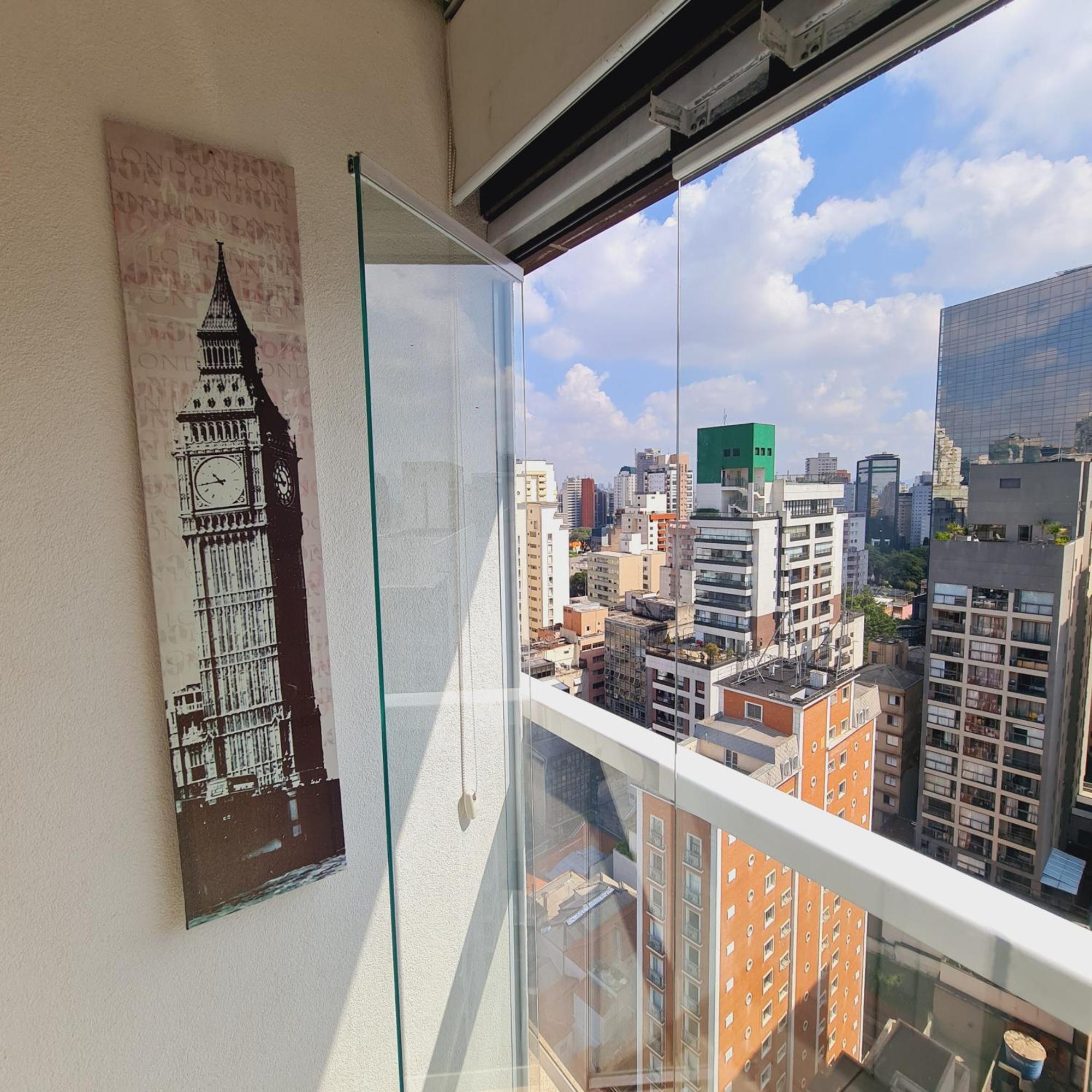 Studio Moderno & Rooftop Incrivel Augusta Lägenhet São Paulo Exteriör bild